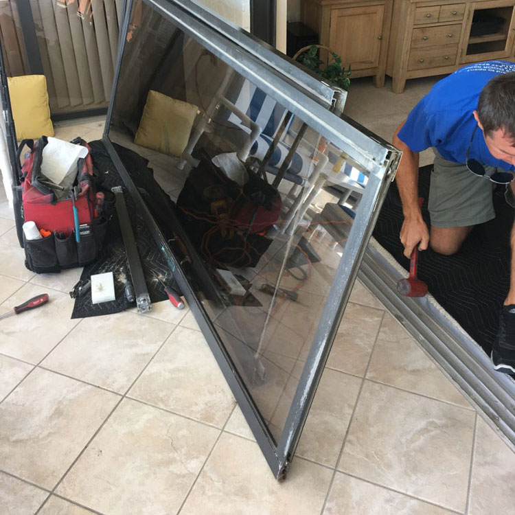 Broken Sliding Glass Door Replacement