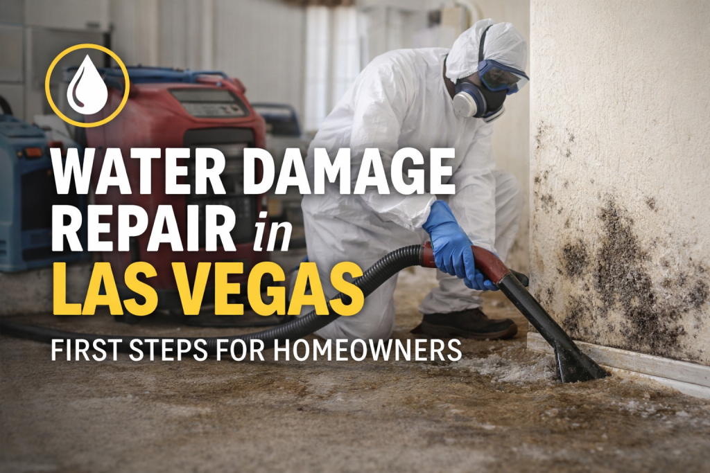 Water Damage Repair in Las Vegas