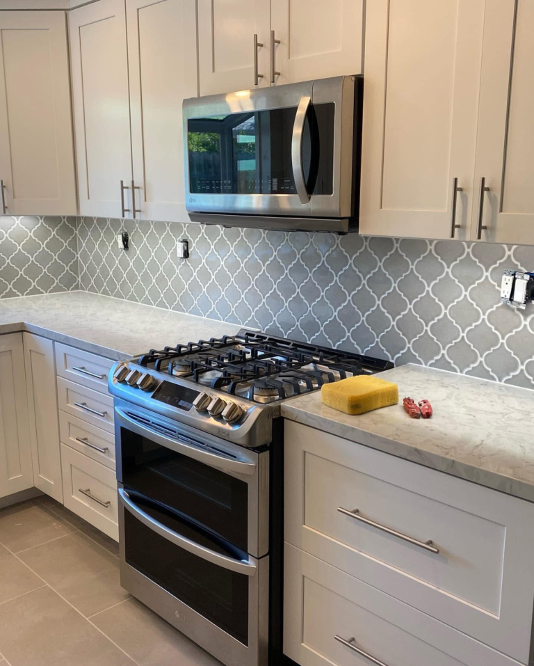 Backsplash tile installation in Las Vegas and Henderson by Call 4 Handyman