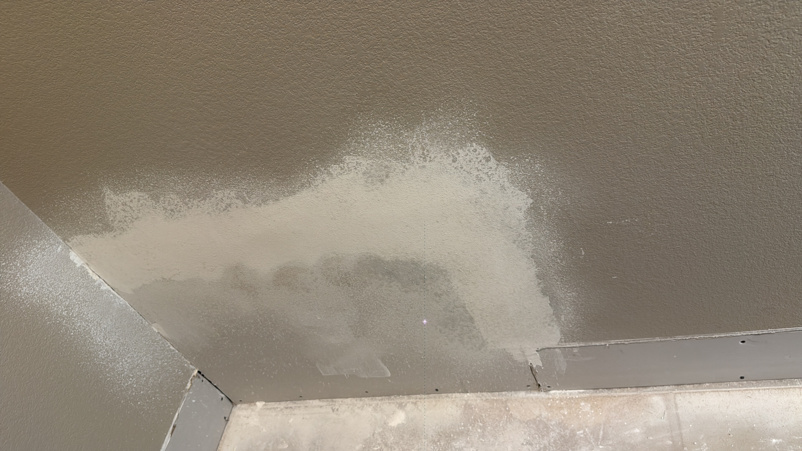 Drywall ceiling repair and painting preparation in Las Vegas