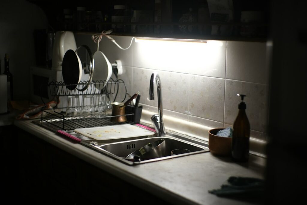 Garbage disposal installation kitchen sink service