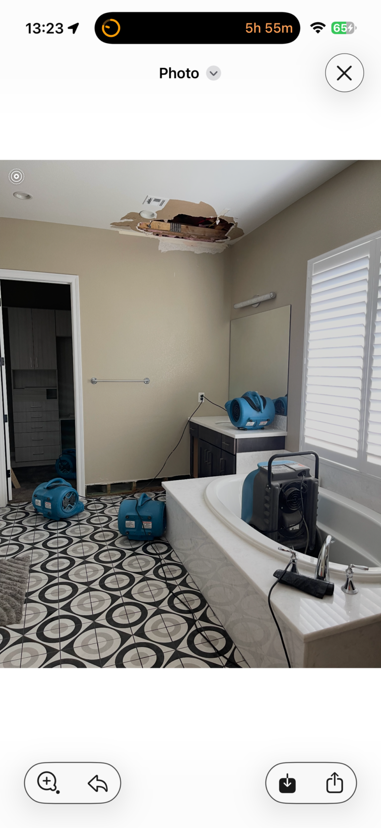 Interior painting project by Call 4 Handyman in Las Vegas