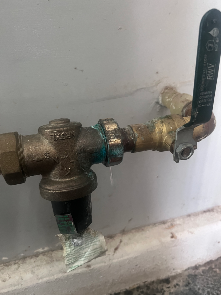 Plumbing valve and water line repair in Las Vegas by Call 4 Handyman