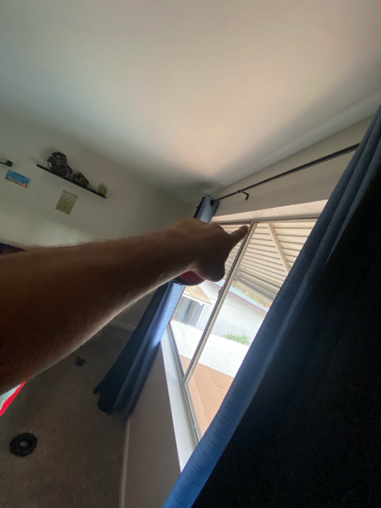 Las Vegas water damage restoration inspection documenting interior conditions