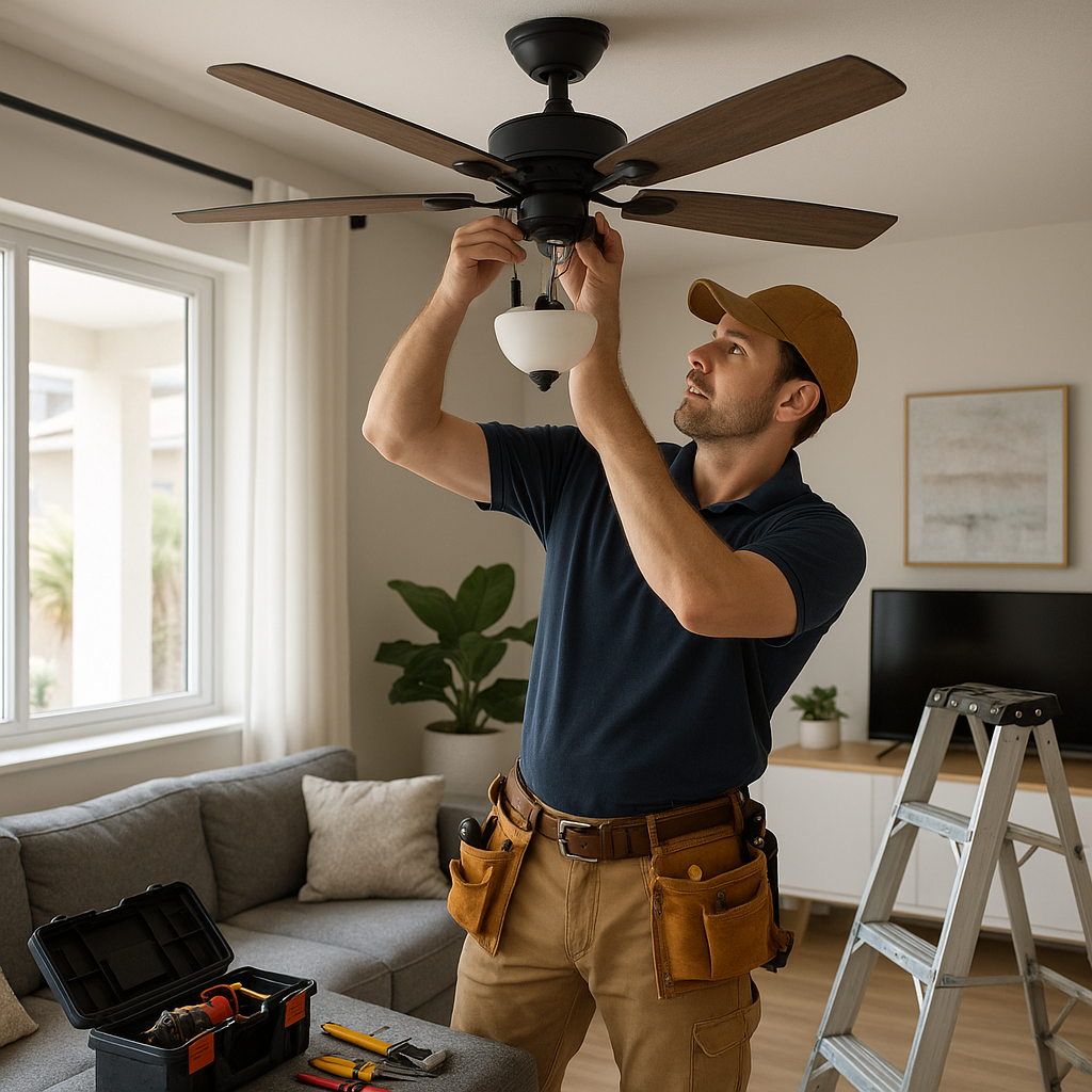 Ceiling Fan Installation in Summerlin