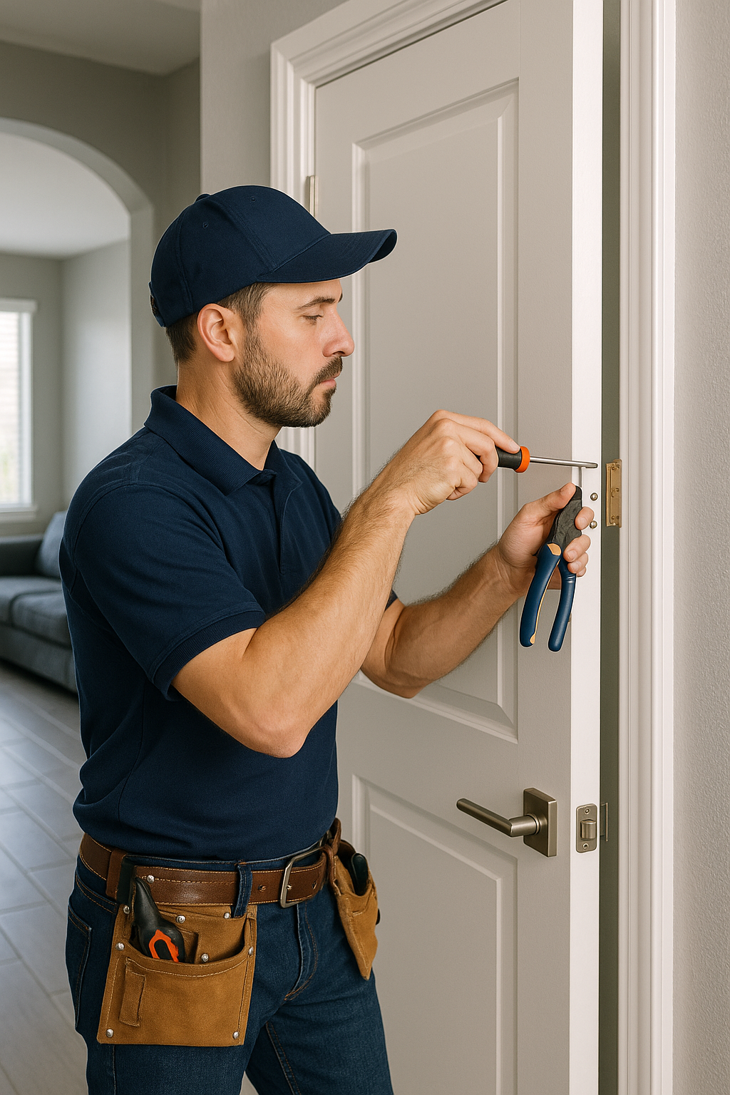 Door repair Las Vegas and Henderson by Call 4 Handyman