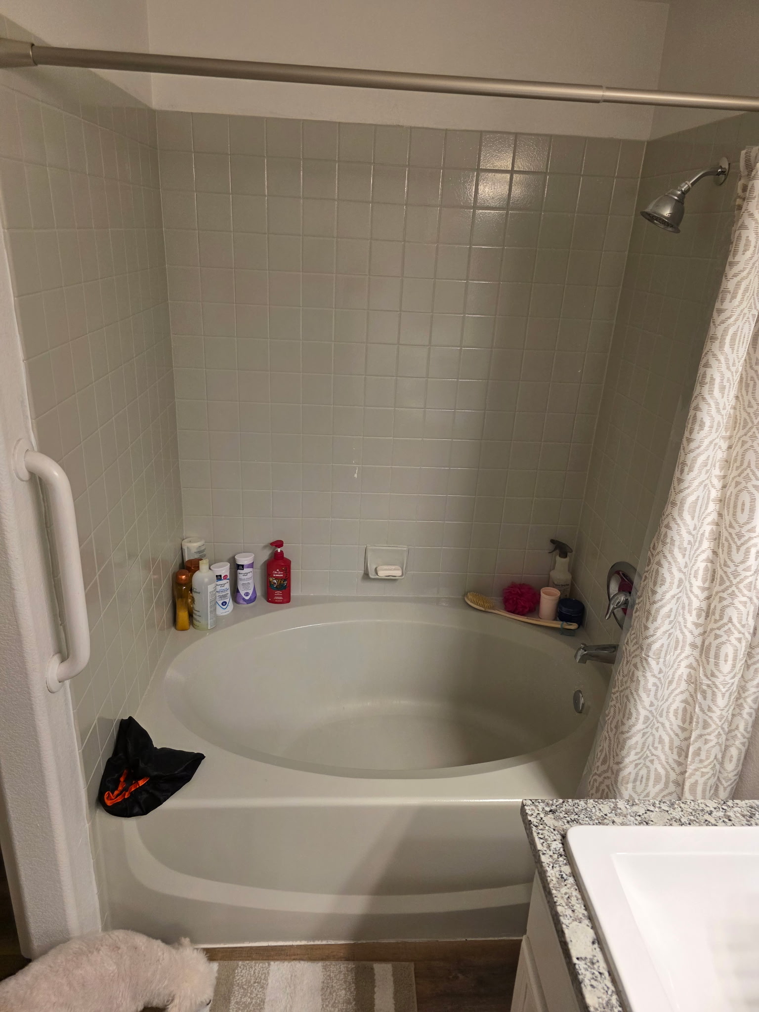 After shower remodeling project in Las Vegas by Call 4 Handyman