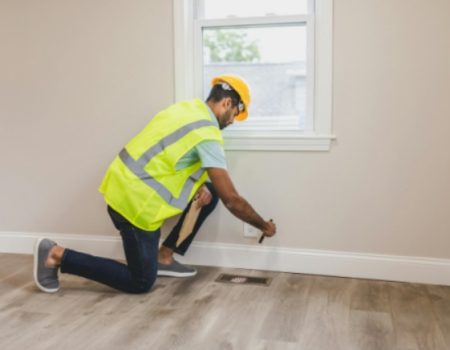 Baseboard installation - Call 4 Handyman Las Vegas